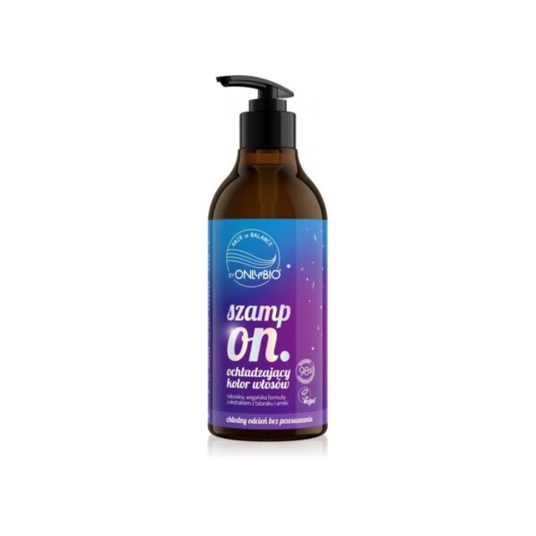 Szampon ochładzający kolor włosów