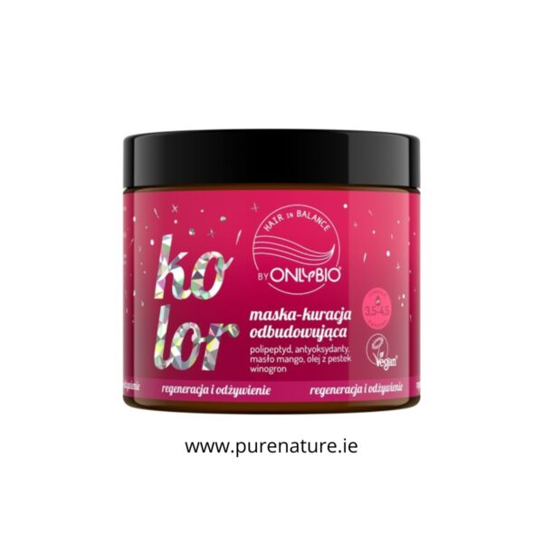 Maska - kuracja odbudowująca - KOLOR