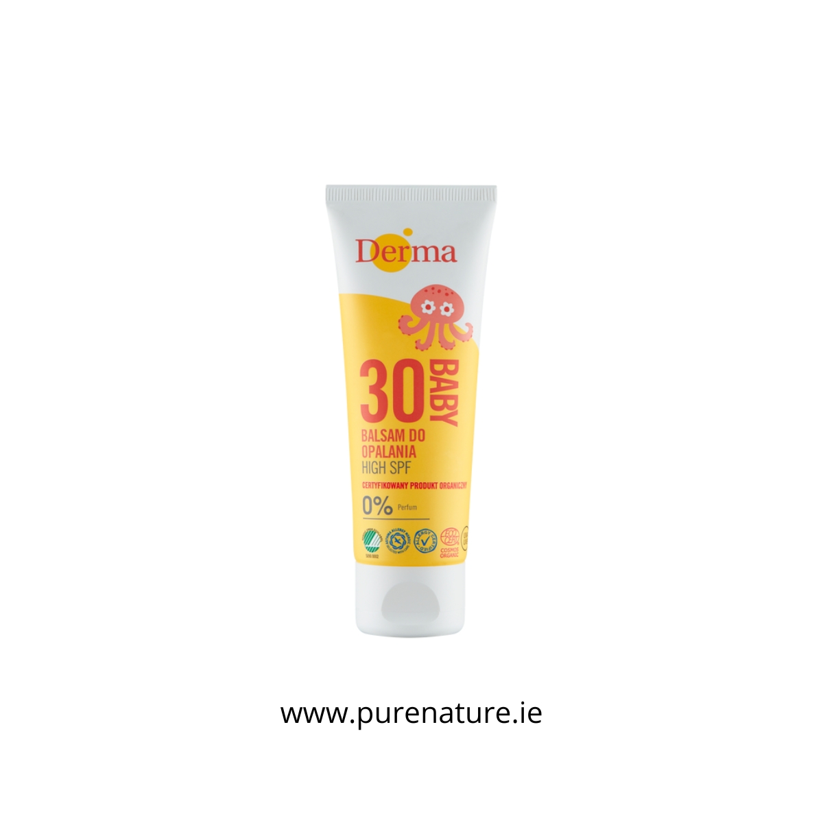 Kopia Kopia www.purenature.ie (23) SPF 30, Balsam do opalania Derma Eco Baby - obrazek 1