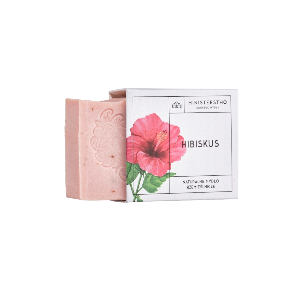Kopia www.purenature.ie (22) Hibiskus mydło w kostce - obrazek 1