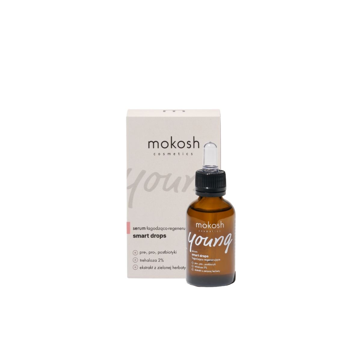 Kopia Kopia www.purenature.ie (43) Serum łagodząco-regenerujące smart drops, Mokosh Young - obrazek 1
