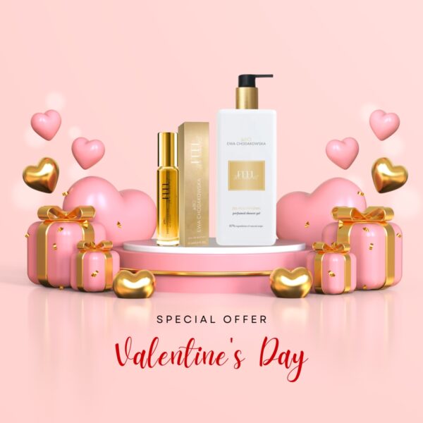 Zestaw Feel the Moment – naturalny żel pod prysznic + woda perfumowana